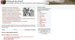 Desktop Screenshot of edinburghbookshelf.org.uk