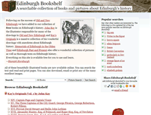 Tablet Screenshot of edinburghbookshelf.org.uk